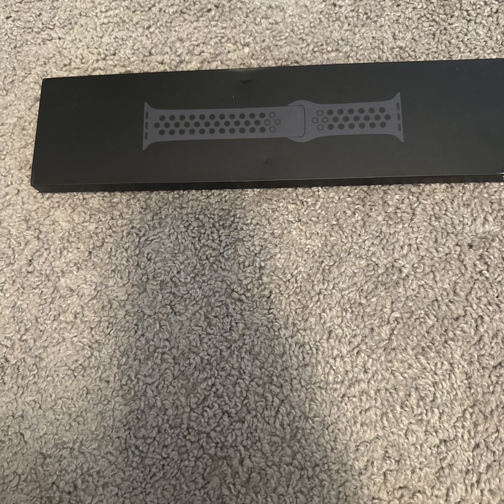 Apple Nike 44mm Anthracite Black Sport Band Apple Watch ML883AM/A NEW